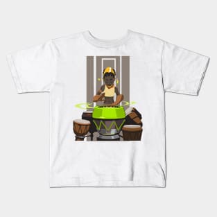 Orisa Drumming Kids T-Shirt